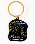 Emotional Being Keychain