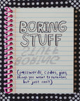 Boring Stuff Journal