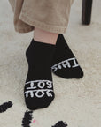 You Got This Socks in Black