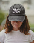 Failure is an Option Hat in Black