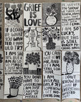 It's Just Love - Sumi Ink Painting