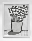 Forever Flowers 2 - Sumi Ink Painting