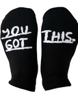 You Got This Socks in Black