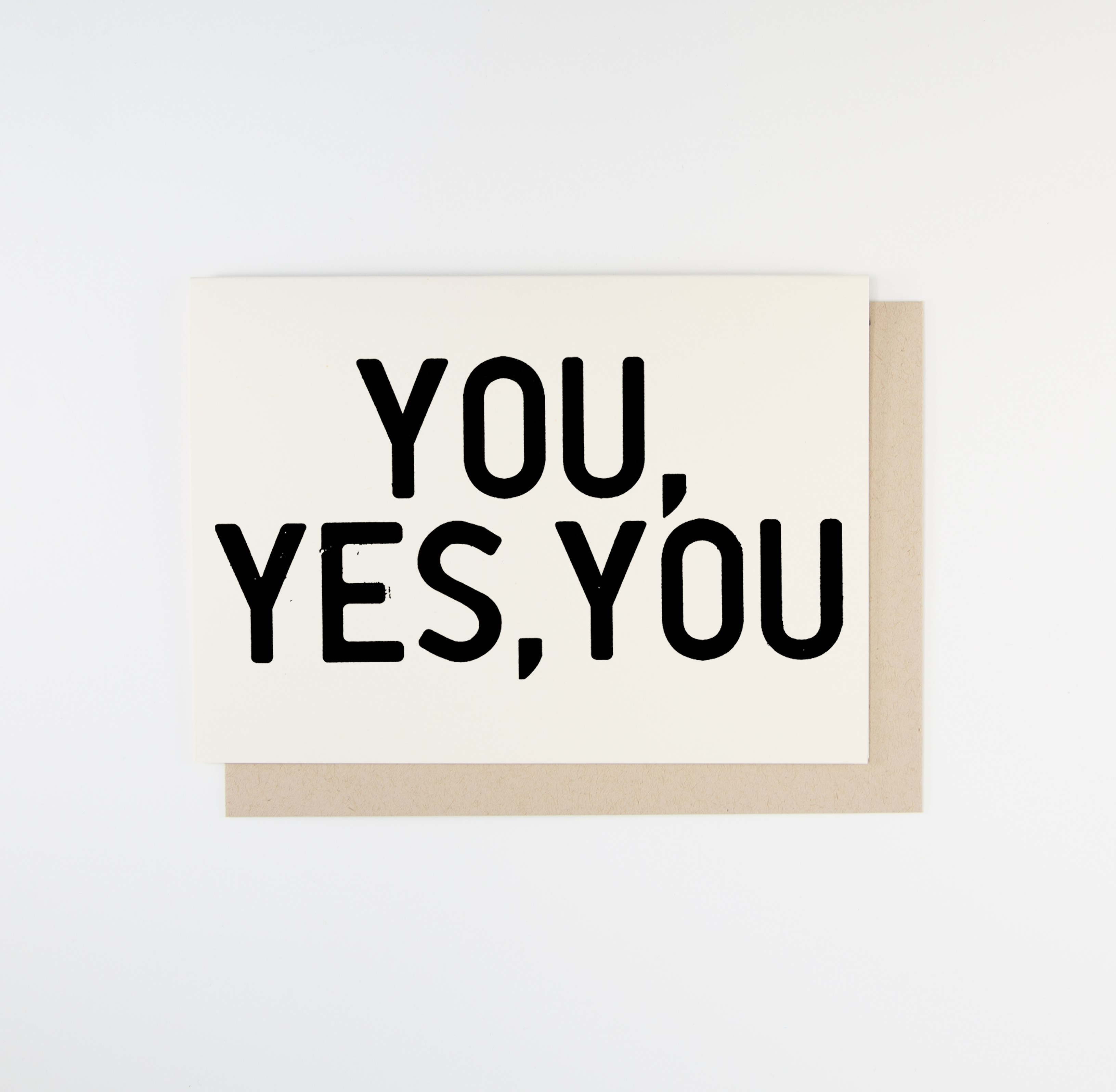 You, Yes, You Card – People I've Loved