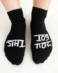 You Got This Socks in Black