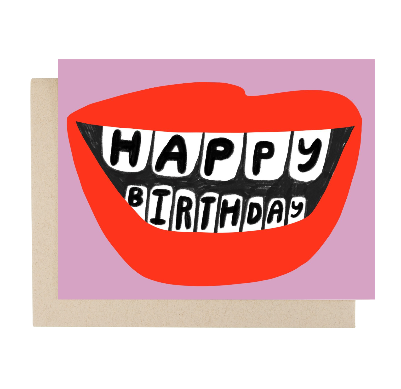 Birthday Lips Card