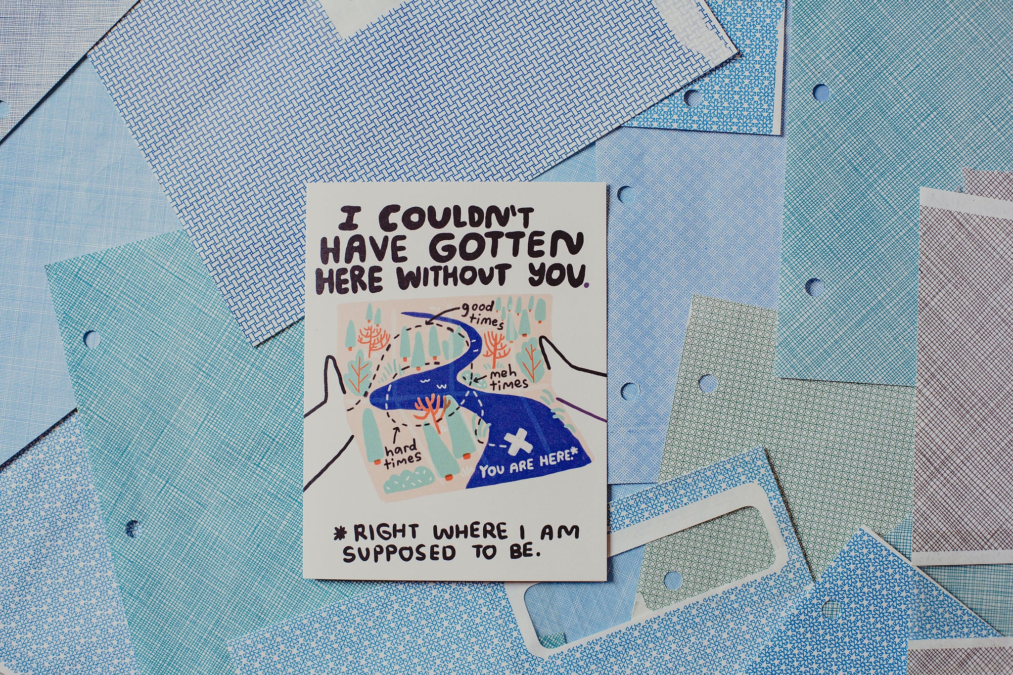 Gotten Here Card