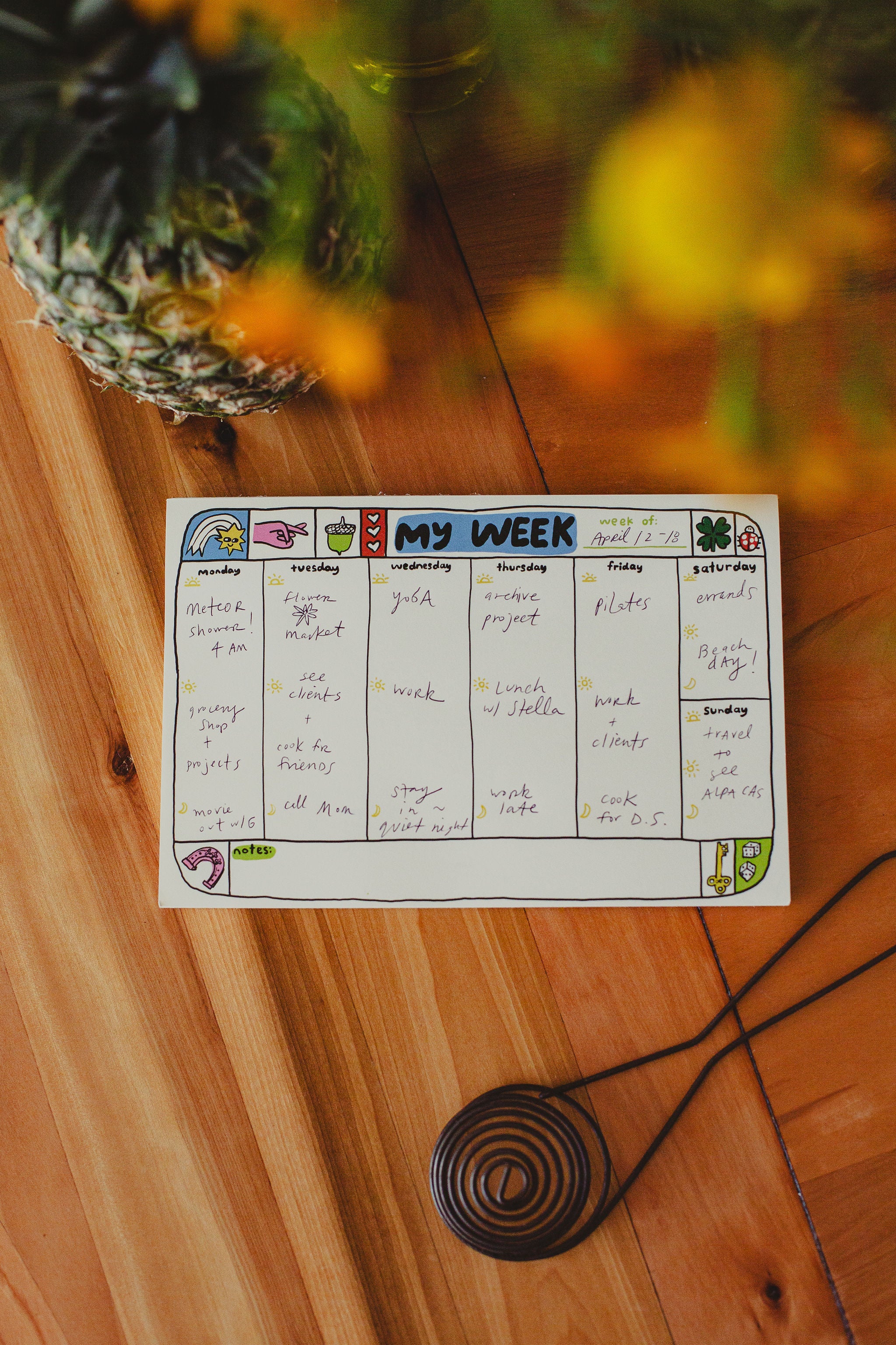 My Week Planner