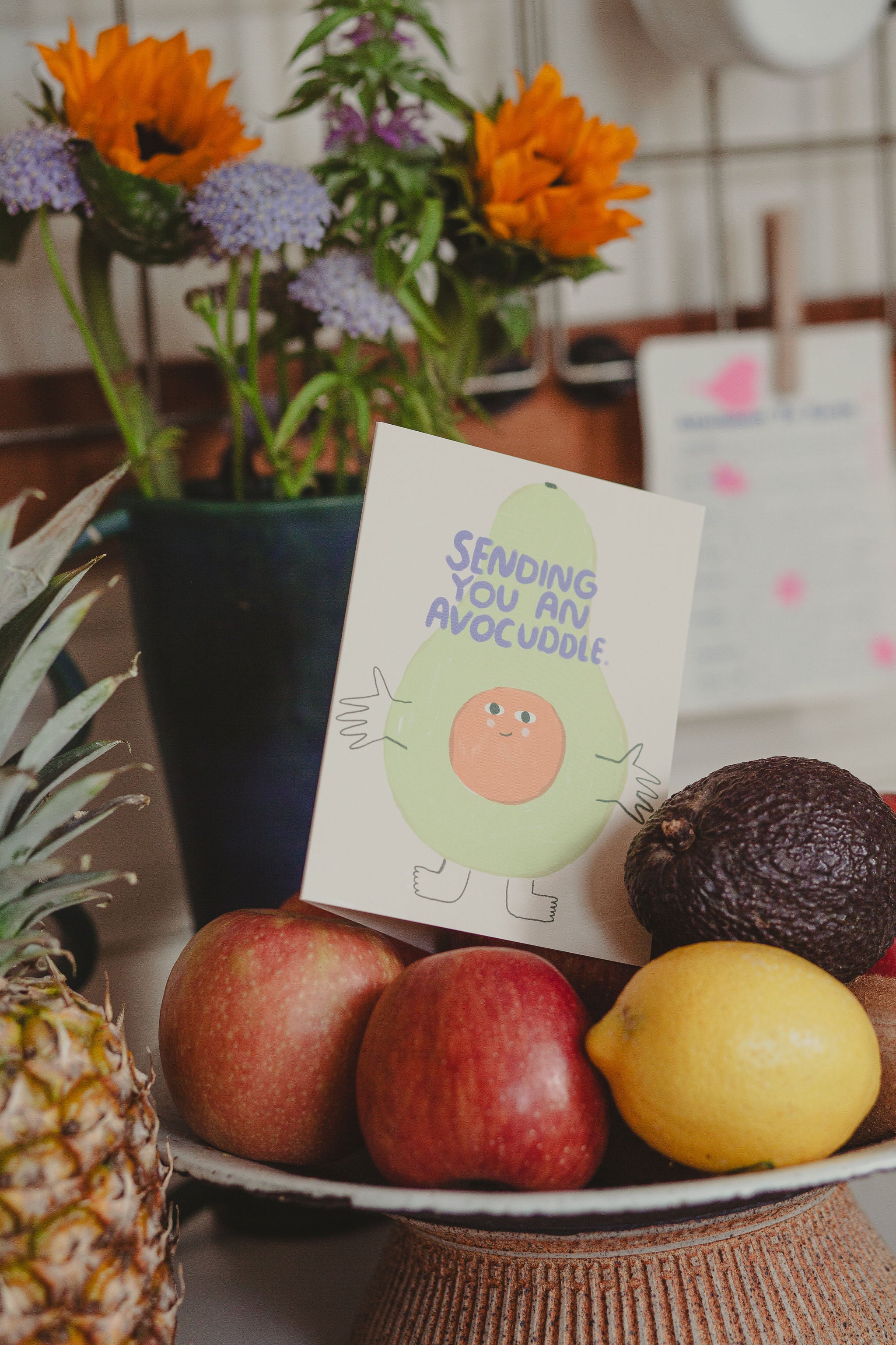 Avocuddle Card