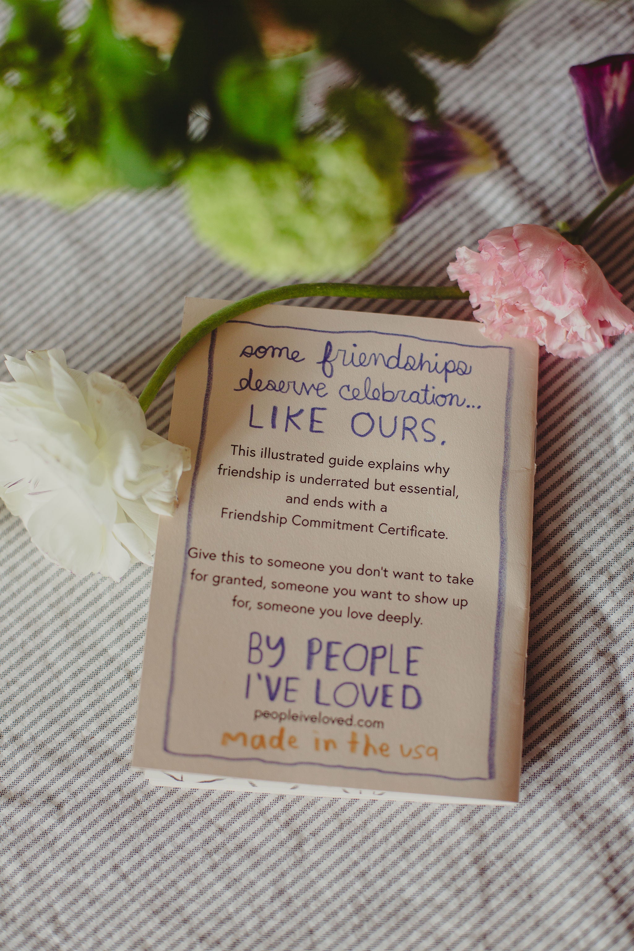I'll Always Pick You, Friend Book