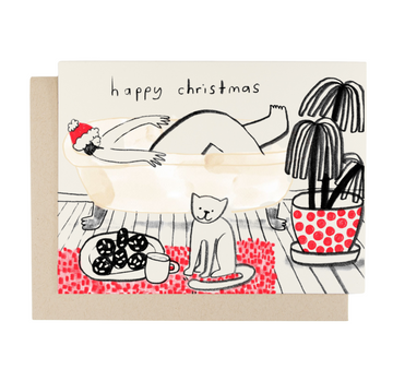 Christmas Bath Card