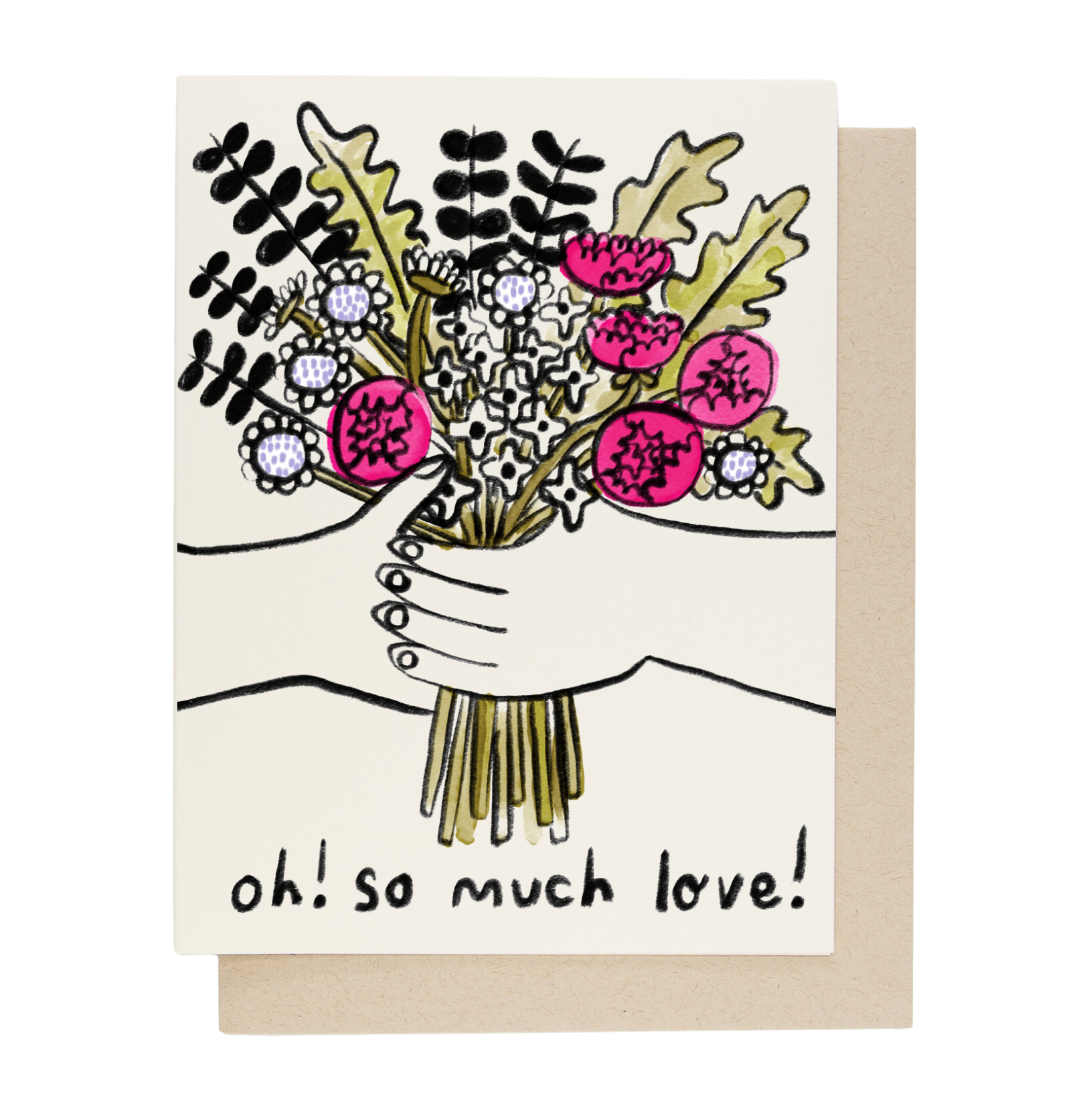 Oh So Much Love Card