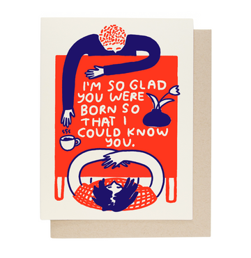 I'm So Glad Birthday Card