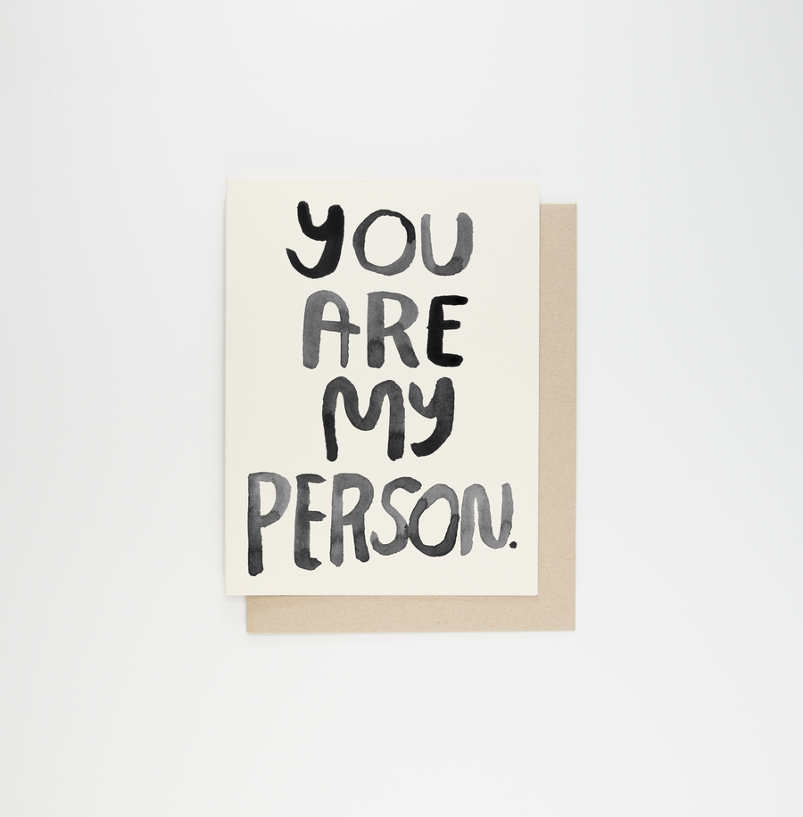 You Are My Person