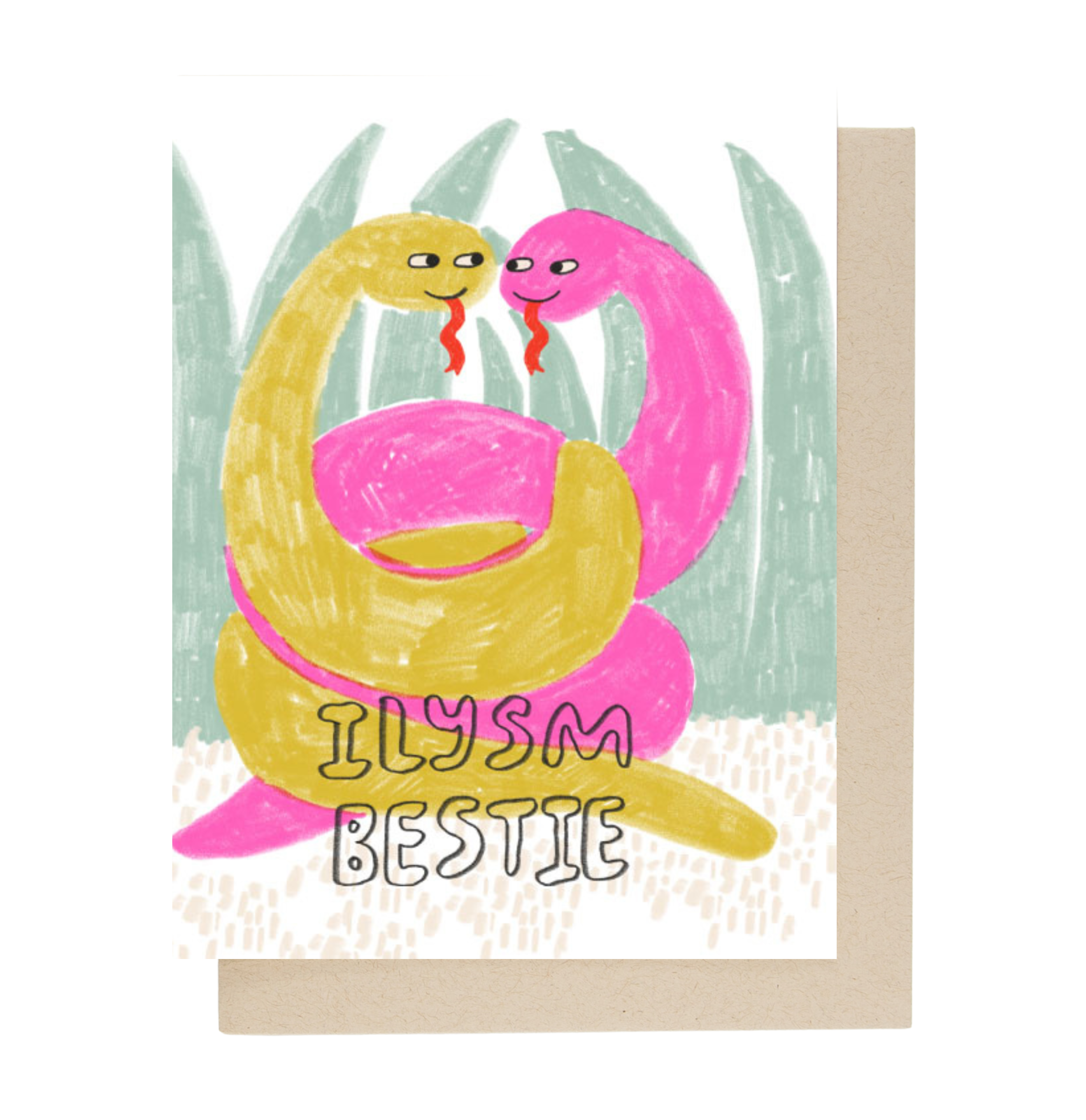 ILYSM Bestie Card