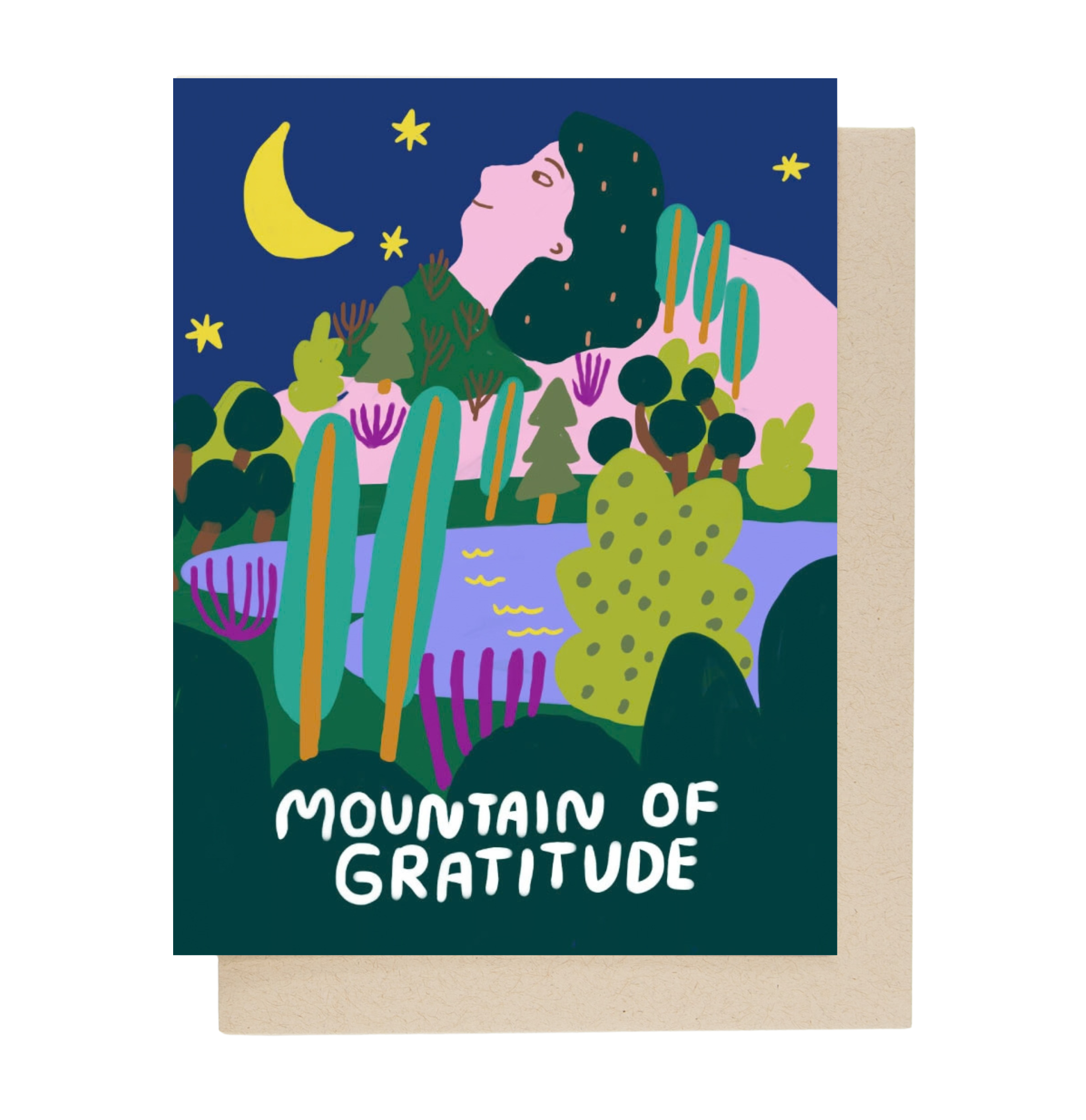 Mountain of Gratitude Card