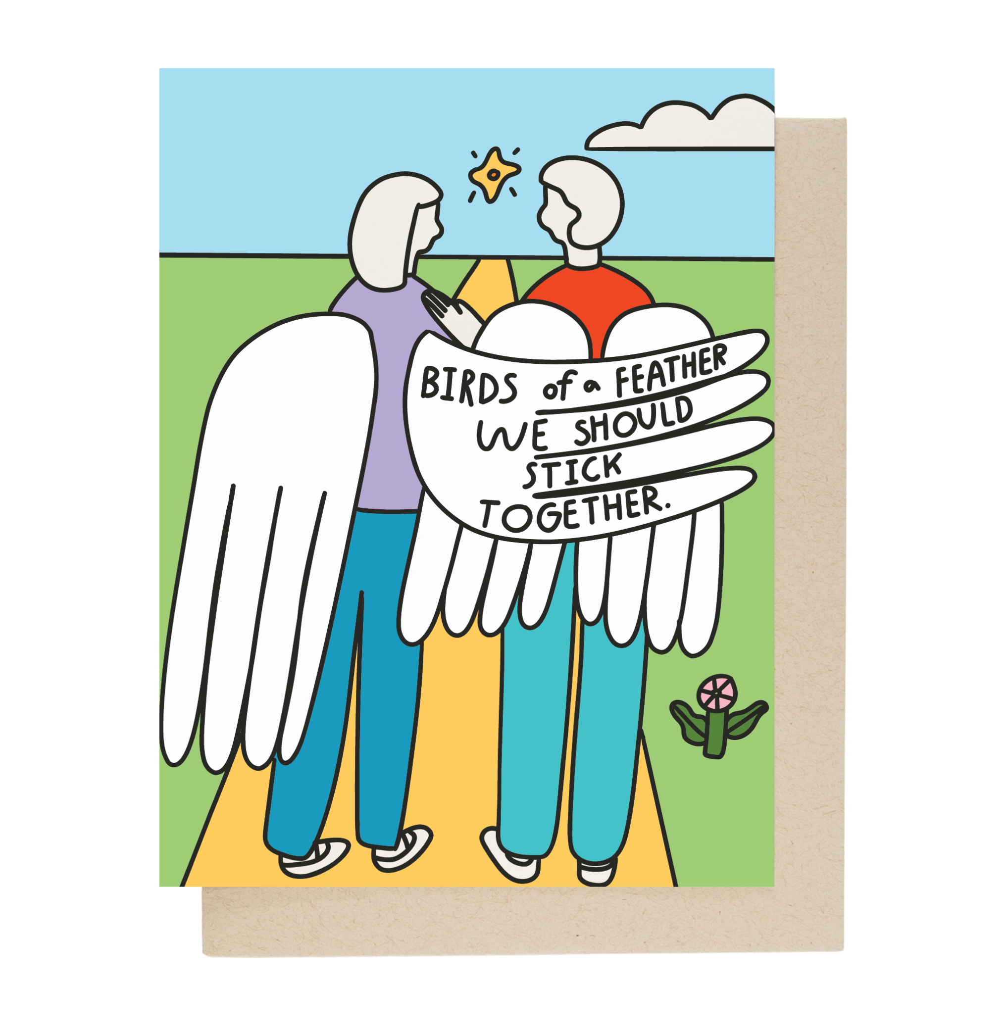 Birds of a Feather Card