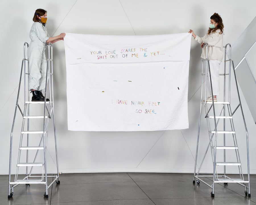 Quilts for Comfort / Your Love Scares the Shit Out of Me