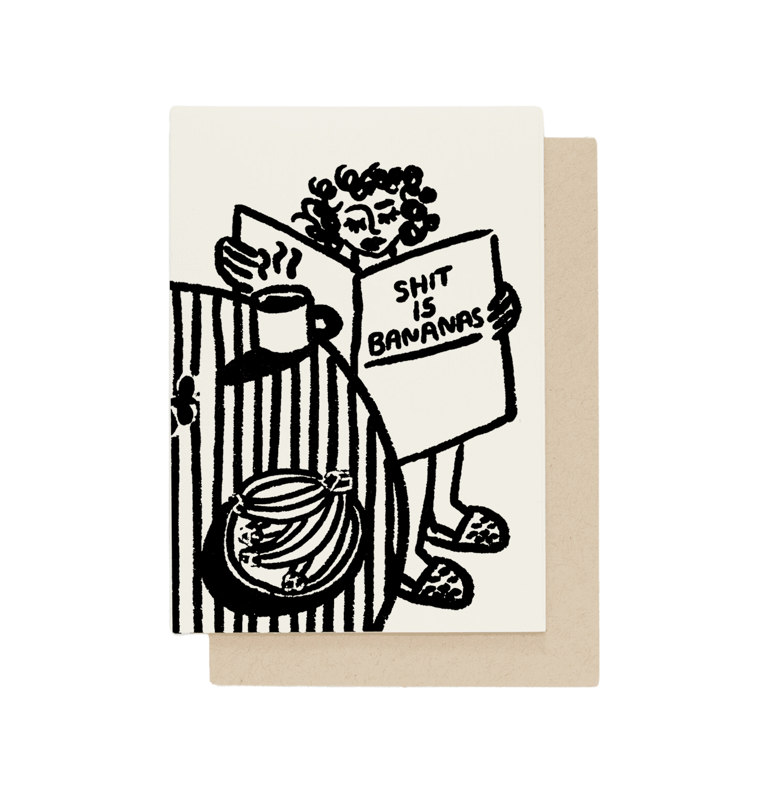 Shit is Bananas Card