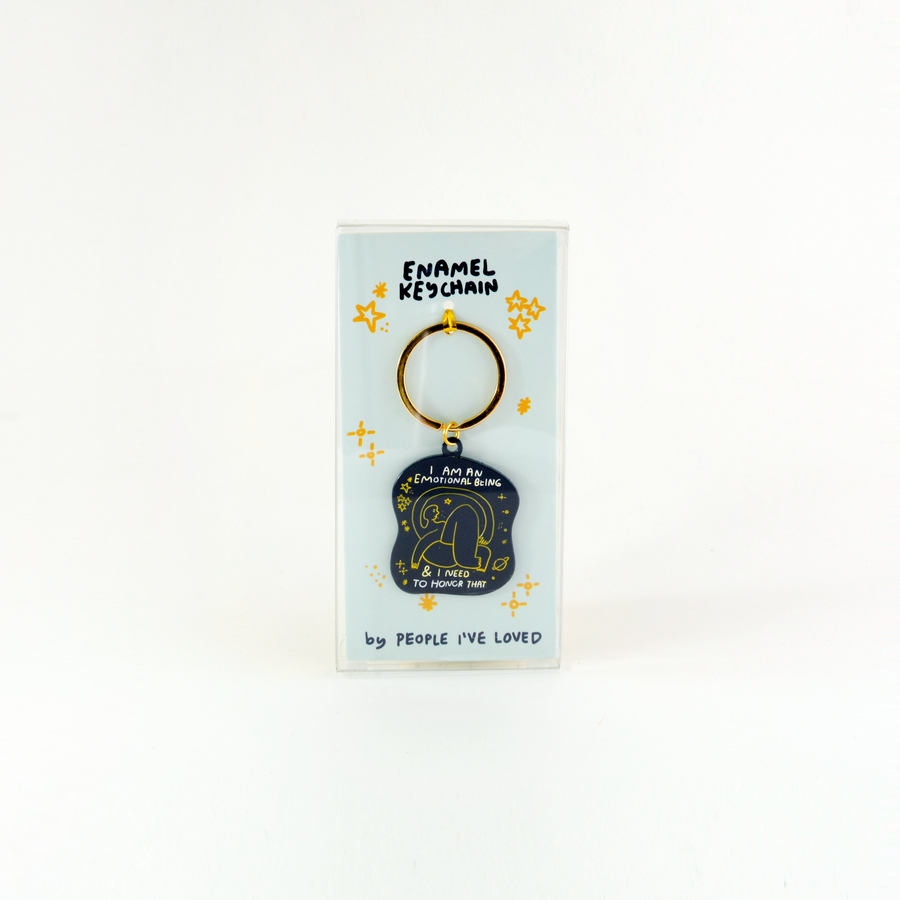 Emotional Being Keychain