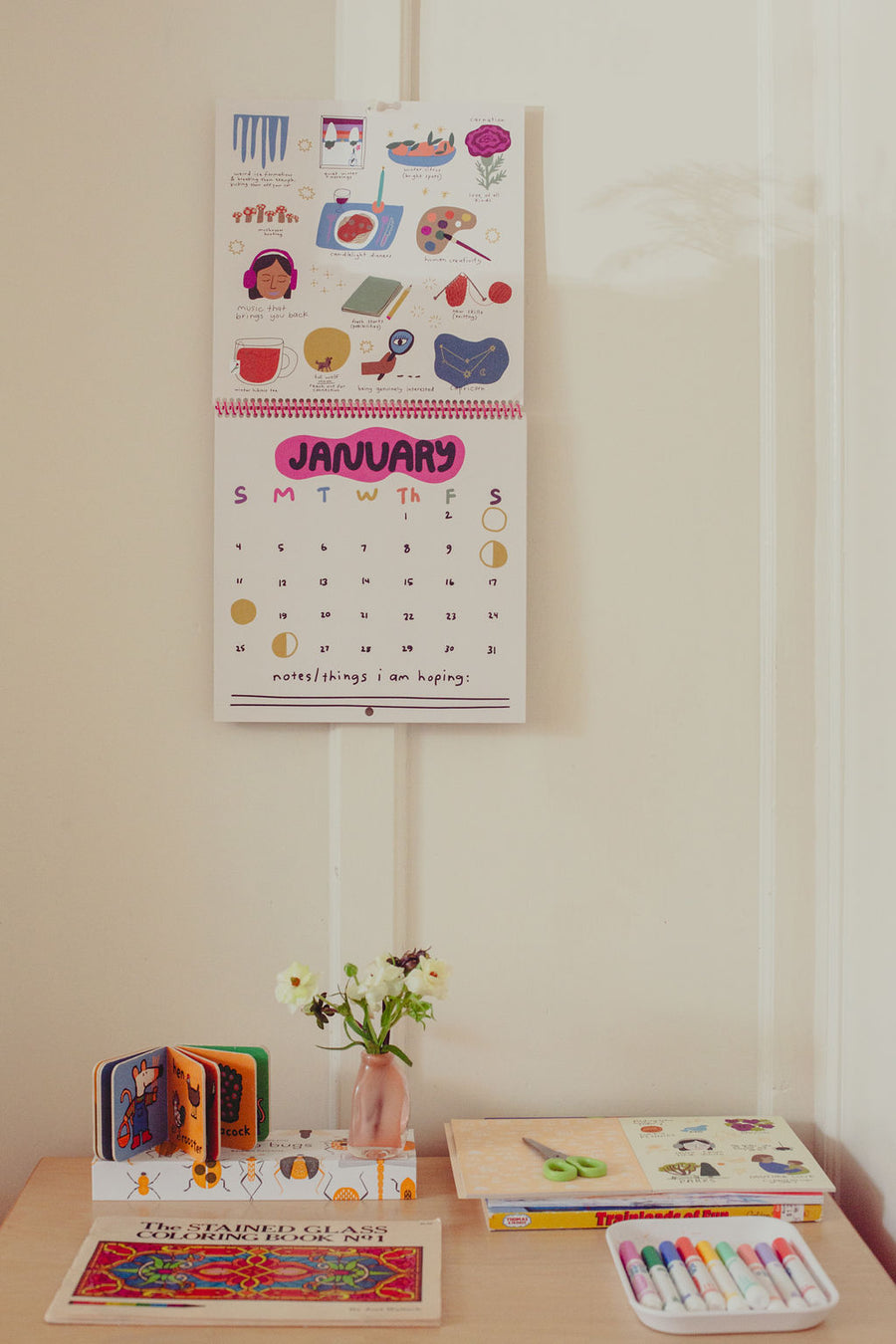 2026 Only Good Things 12-Month Wall Calendar - PRESALE - Ships Oct 31st