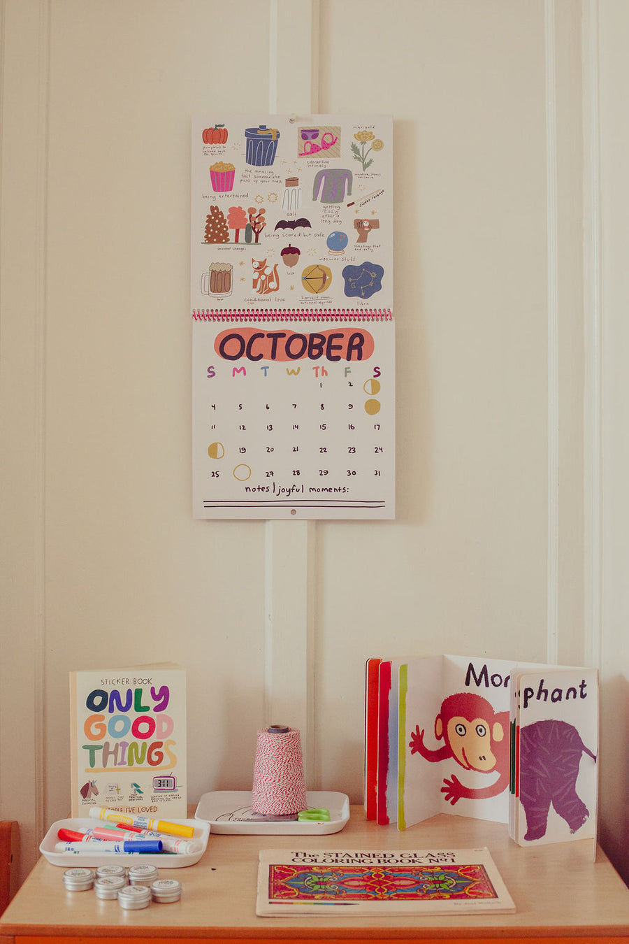 2026 Only Good Things 12-Month Wall Calendar - PRESALE - Ships Oct 31st