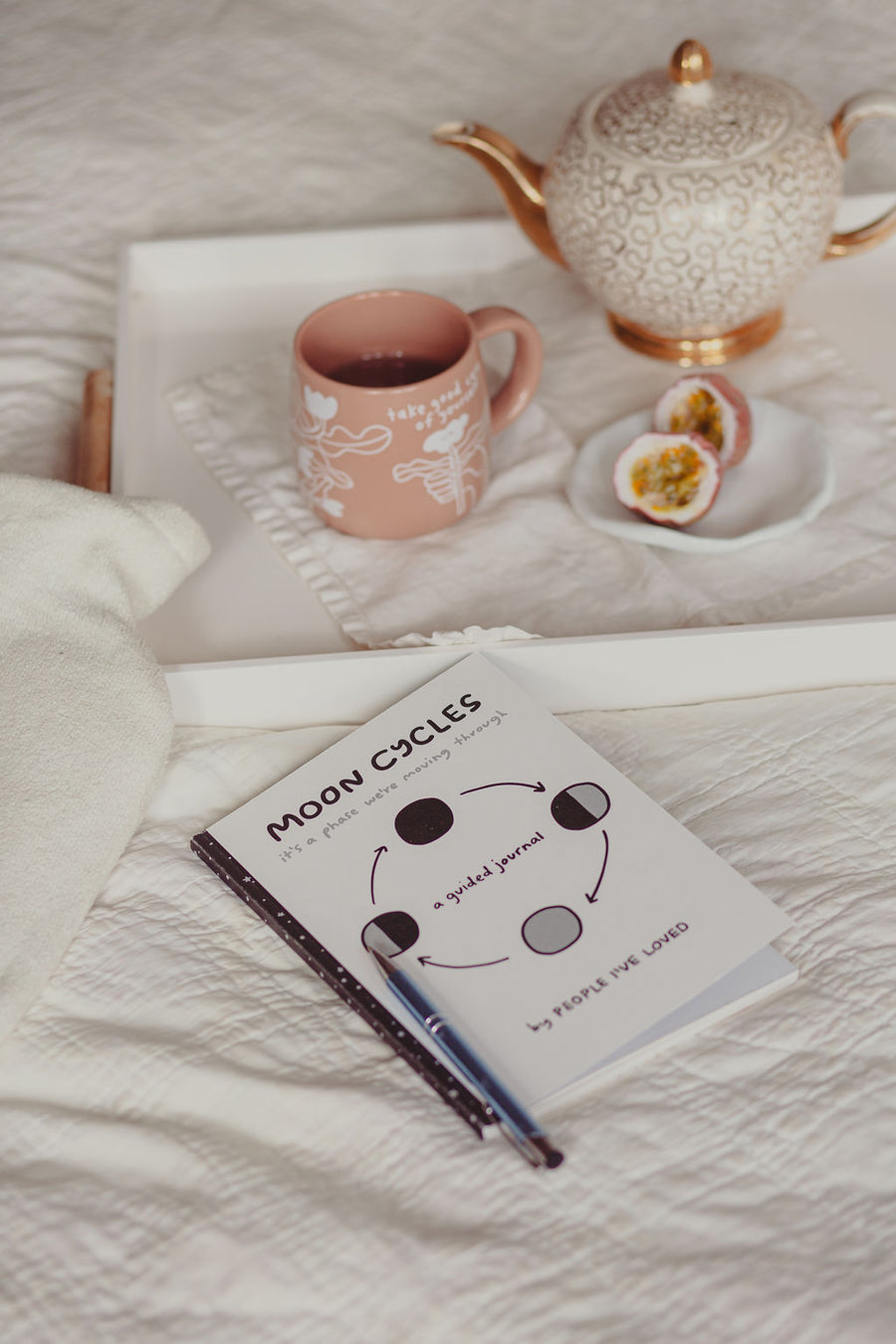 Moon Cycles Guided Journal
