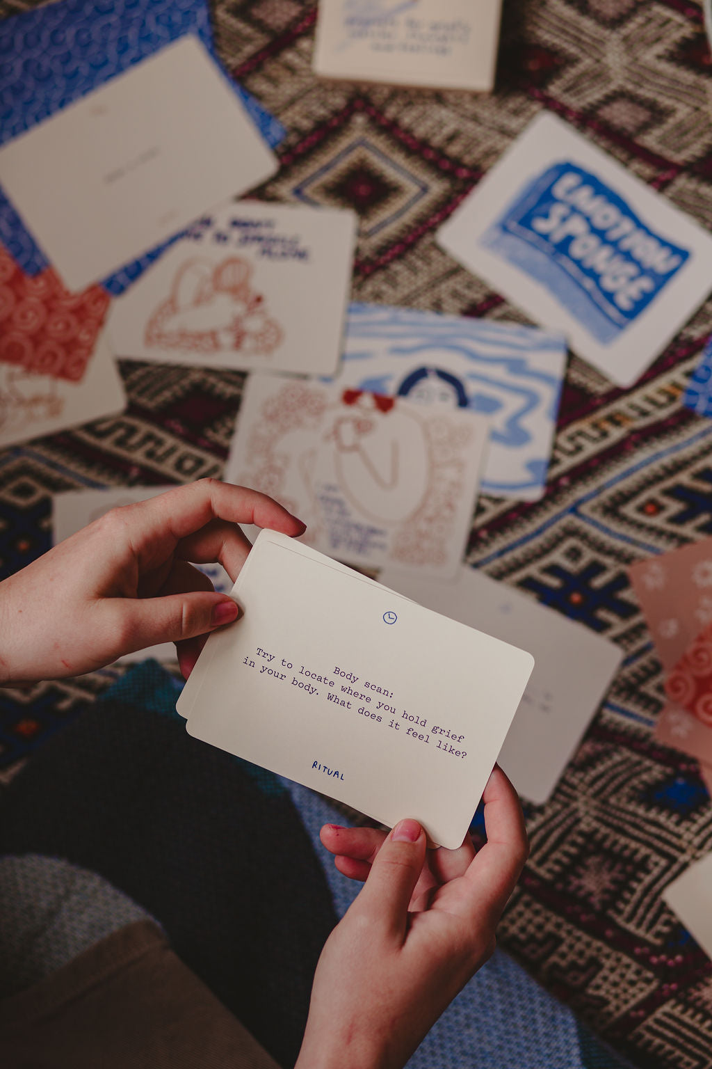 Sitting With Sadness Deck