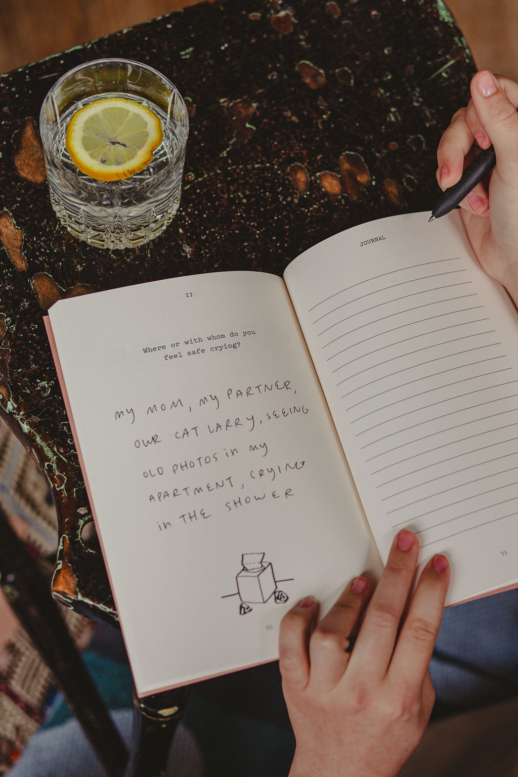 Sitting With Sadness Journal