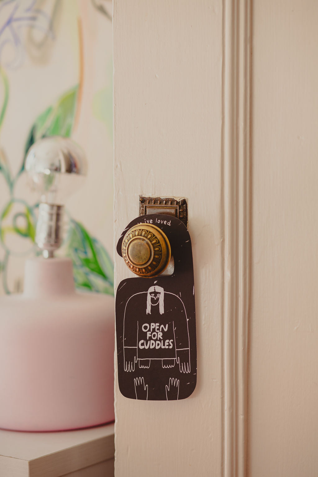 Touched Out Door Hanger