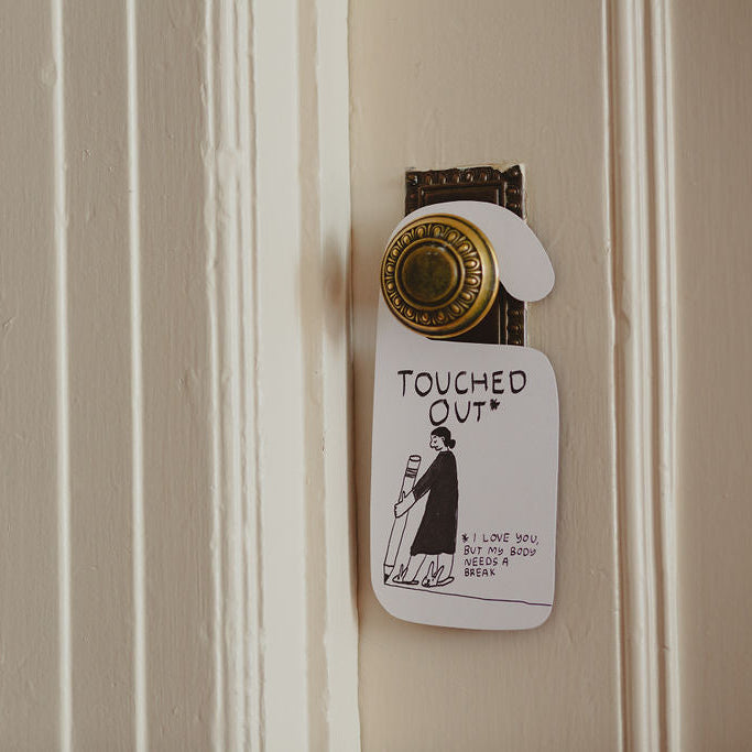 Touched Out Door Hanger
