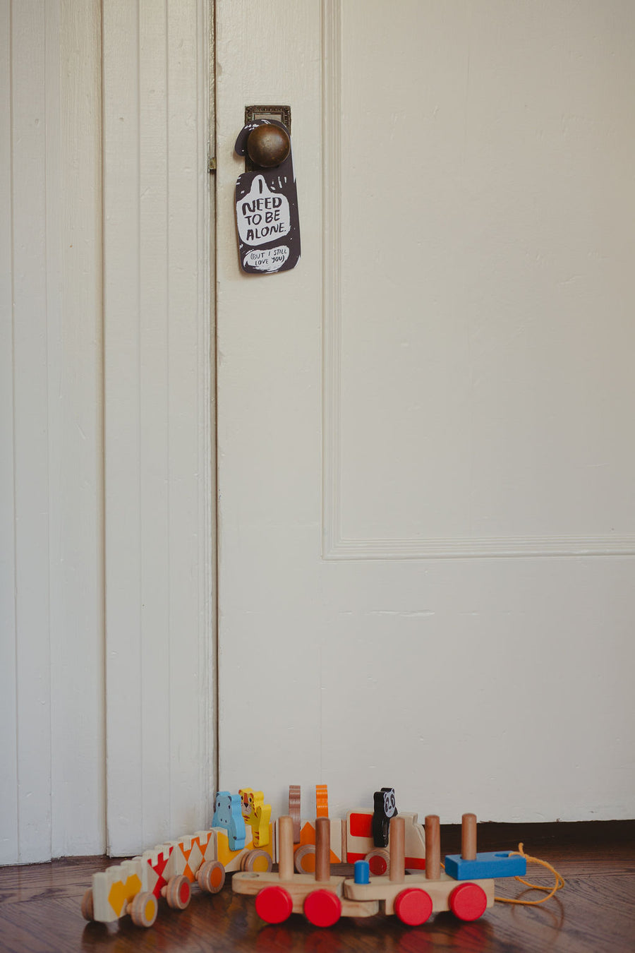 Alone Time Door Hanger