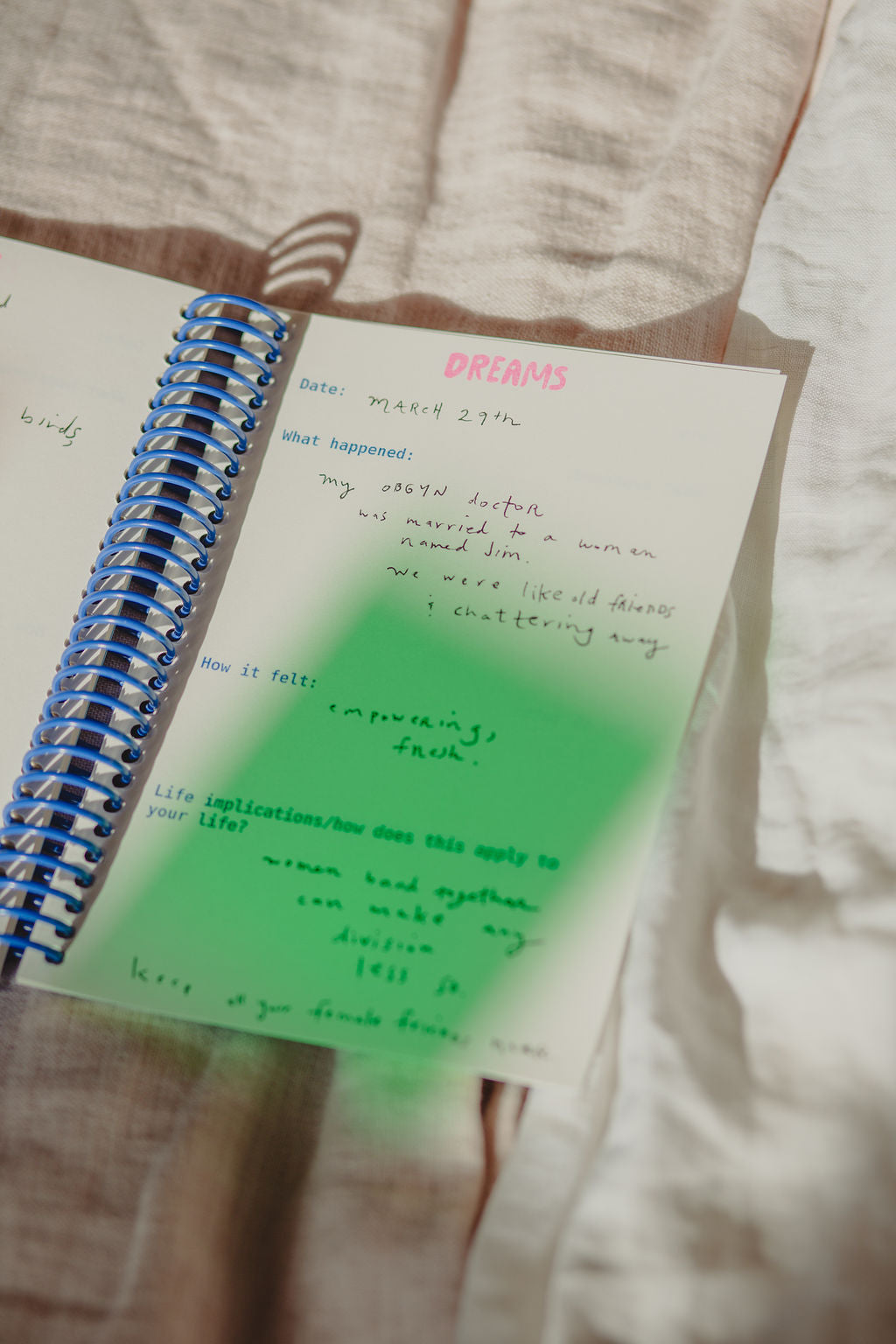 All My Dreams Journal