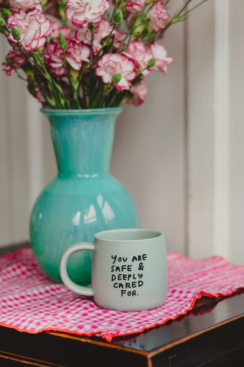 Safe and Cared For Mug