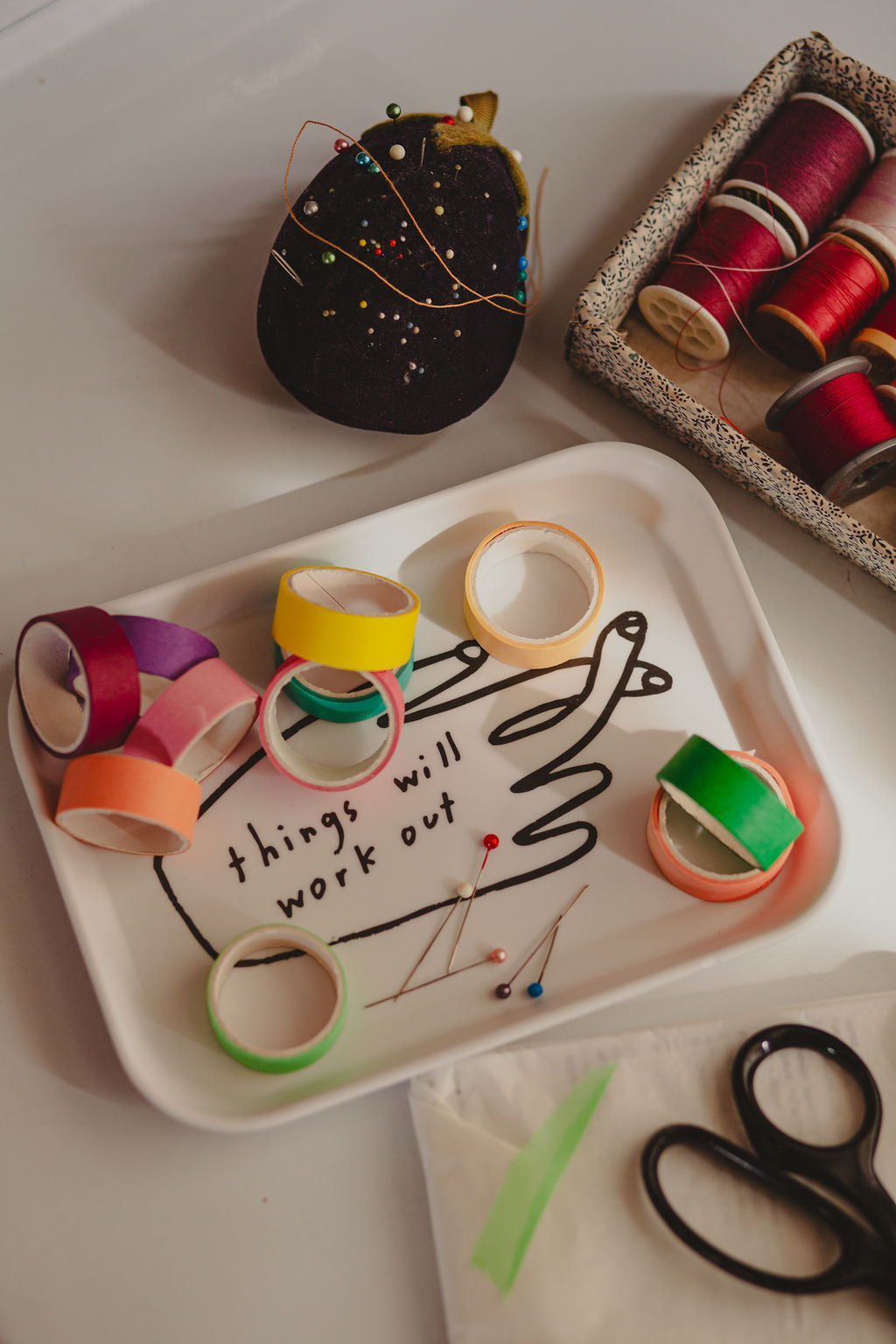 Things Will Work Out Tray