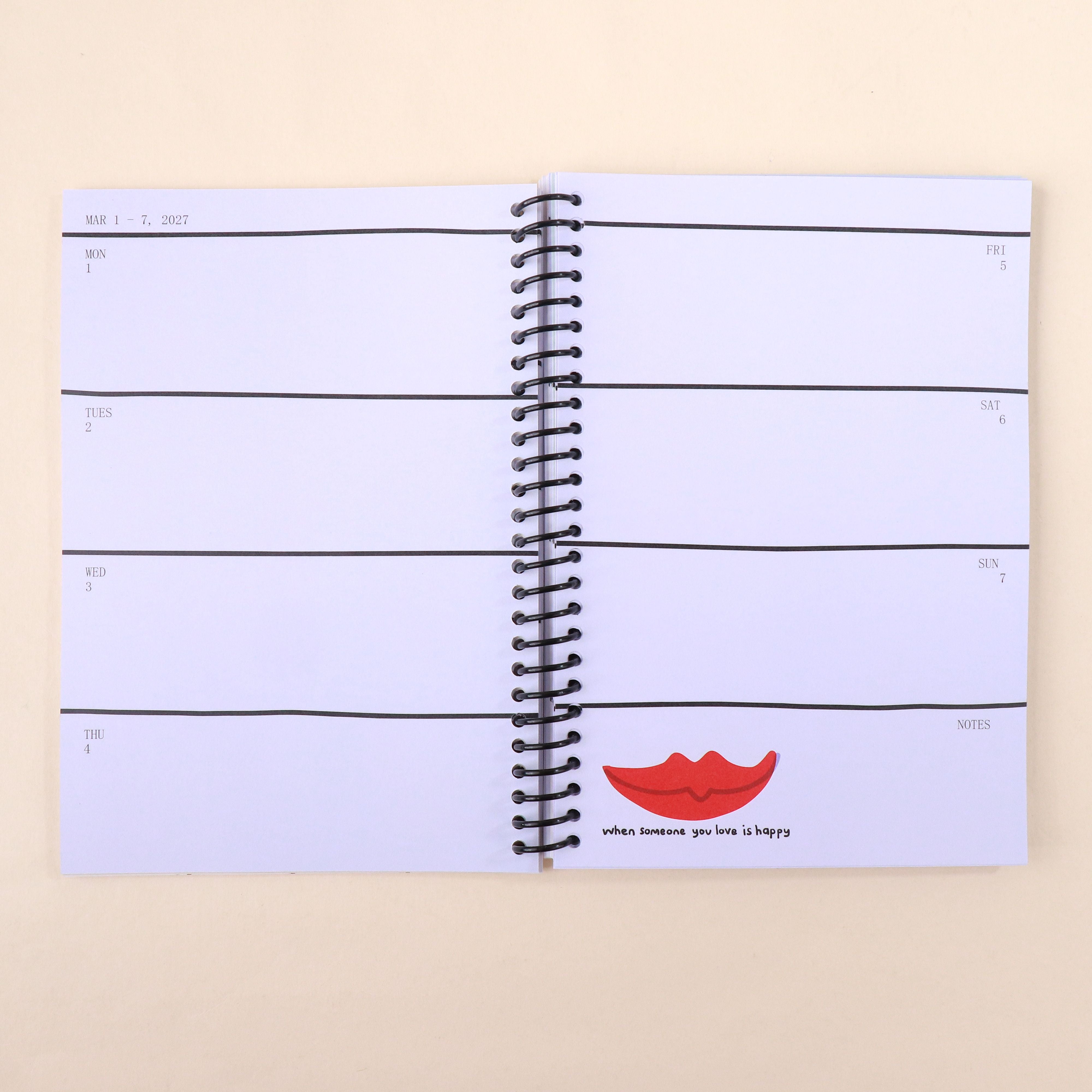 PREORDER Only Good Things Weekly Planner for 2027