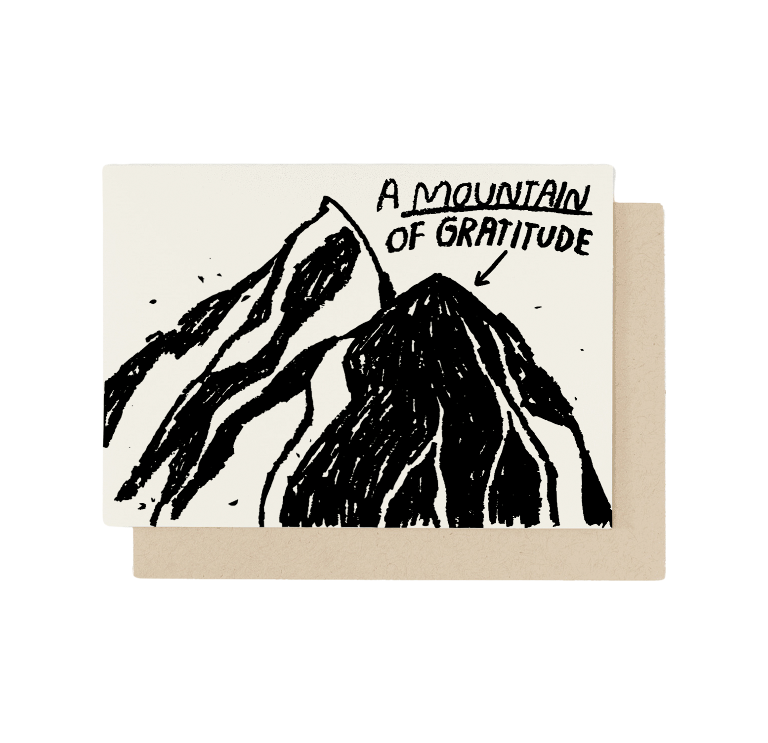 Mountain of Gratitude Card