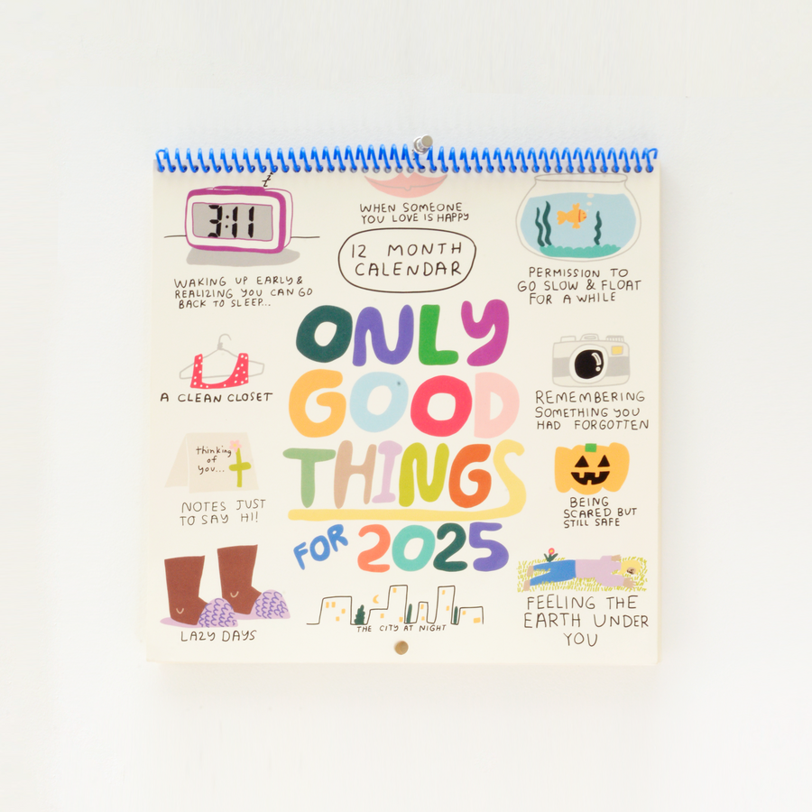 2025 Only Good Things 12Month Wall Calendar People I've Loved
