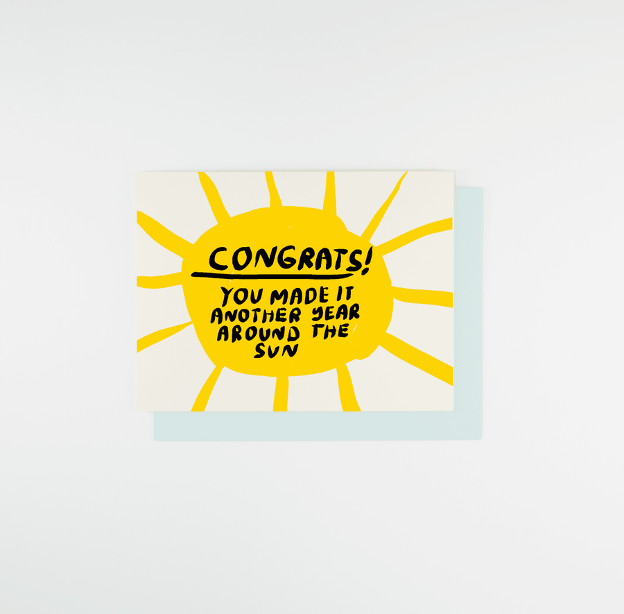 Congrats Birthday Card