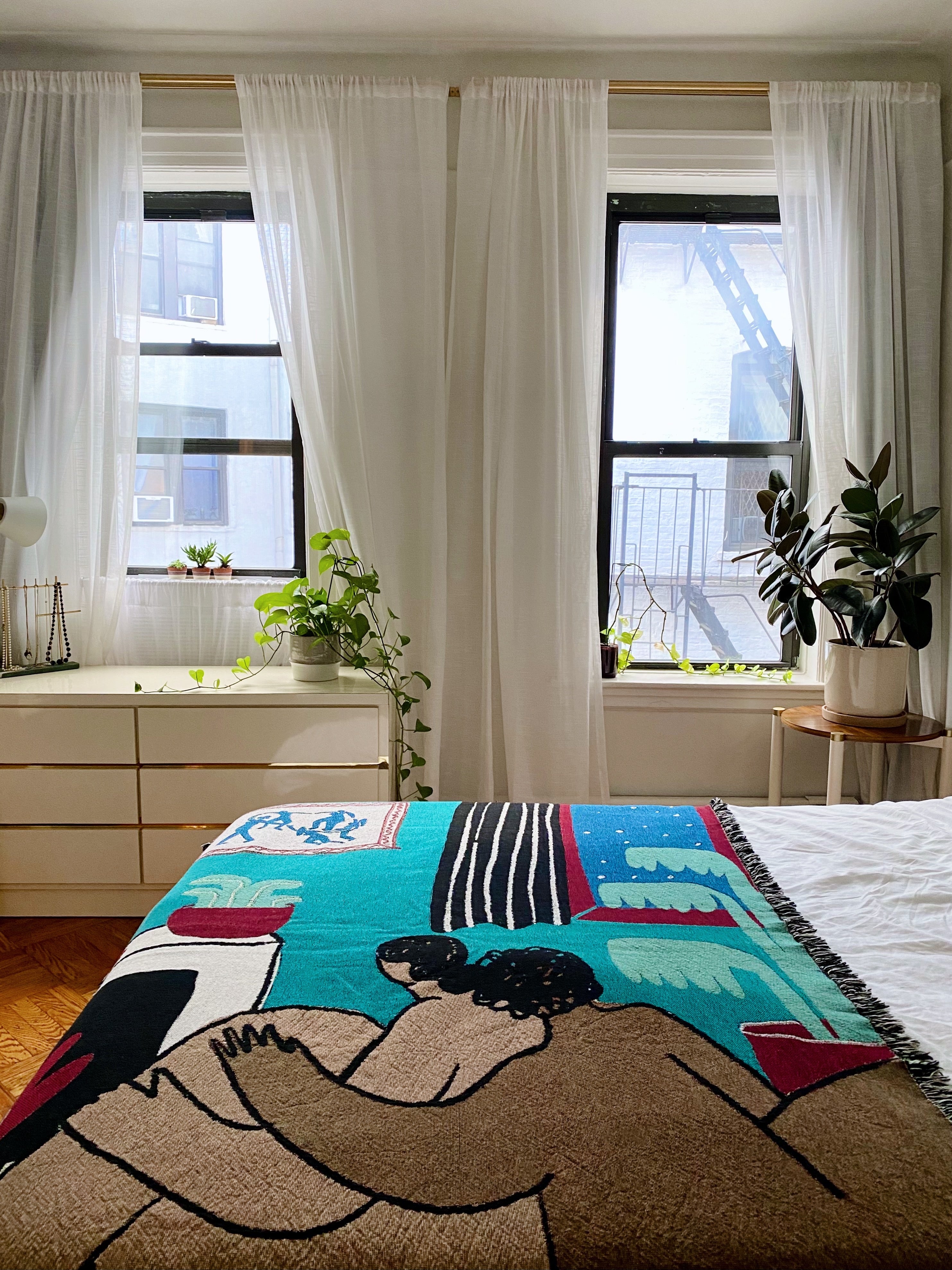 Love by Fireside Blanket