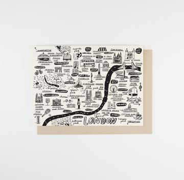 London Map Card