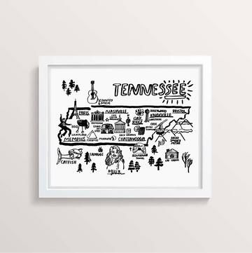 Tennessee Print