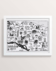 Oakland Map Print