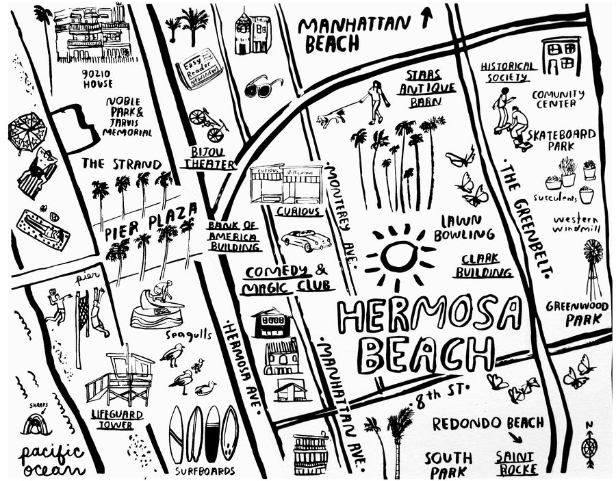 Hermosa Beach Print