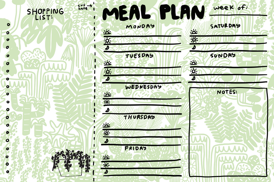 Plants Meal Planner