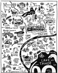 Truckee Map Print